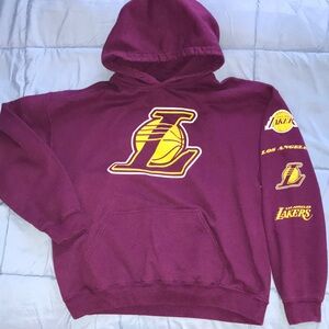 NBA Los Angeles‎ Lakers Purple Hoodie
